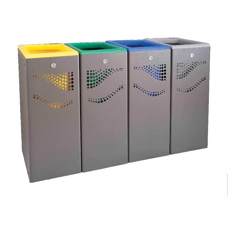Conteneur tri sélectif 40 L intérieur / extérieur - 975314_0