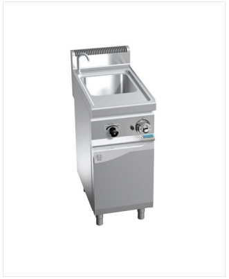 Cuiseur à pâtes gaz 30L - Gamme 700 - Cuve inox 316 - 10 kW - Dimensions 400x700x900 mm_0