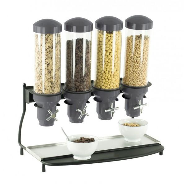 Distributeur de céréales 4 tubes 4 x 3 litres_0