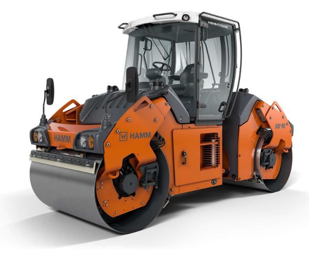 HD+ 90 VV - Rouleau compresseur tandem Hamm avec cylindres vibrants - Poids 9655 kg_0