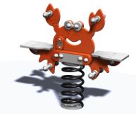 Jeu à ressort crabe gamme Pilotis - BMJR201 - Crea Equipements - Pour enfants de 2 à 6 ans_0