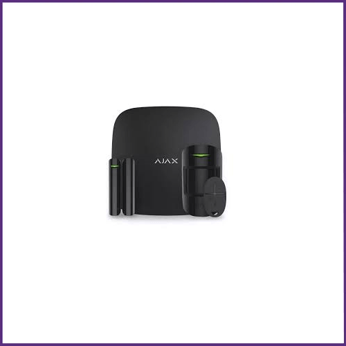 Kit Alarme Ajax Sans Fil - Intégration Intelligente, Contrôle à Distance, Protection Complète - Noir/Blanc_0