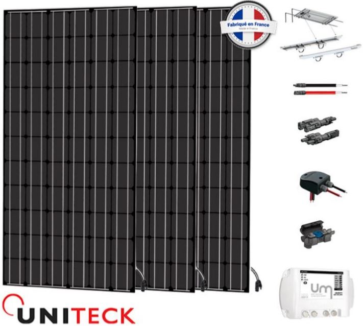 Kit solaire nautisme uniteck 900w 12v mppt_0