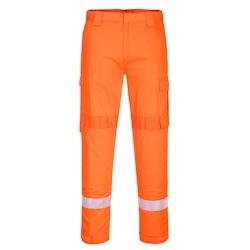 Portwest - Pantalon de travail anti-feu BIZFLAME PLUS Bleu Taille S - S orange FR401ORRS_0