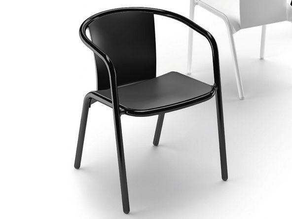 Lot de 4 chaises de collectivité pas cher_0