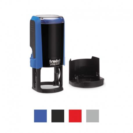 Tampon rond Trodat Printer 4630 - Ø 30 mm - 5 lignes de texte gravé au laser_0