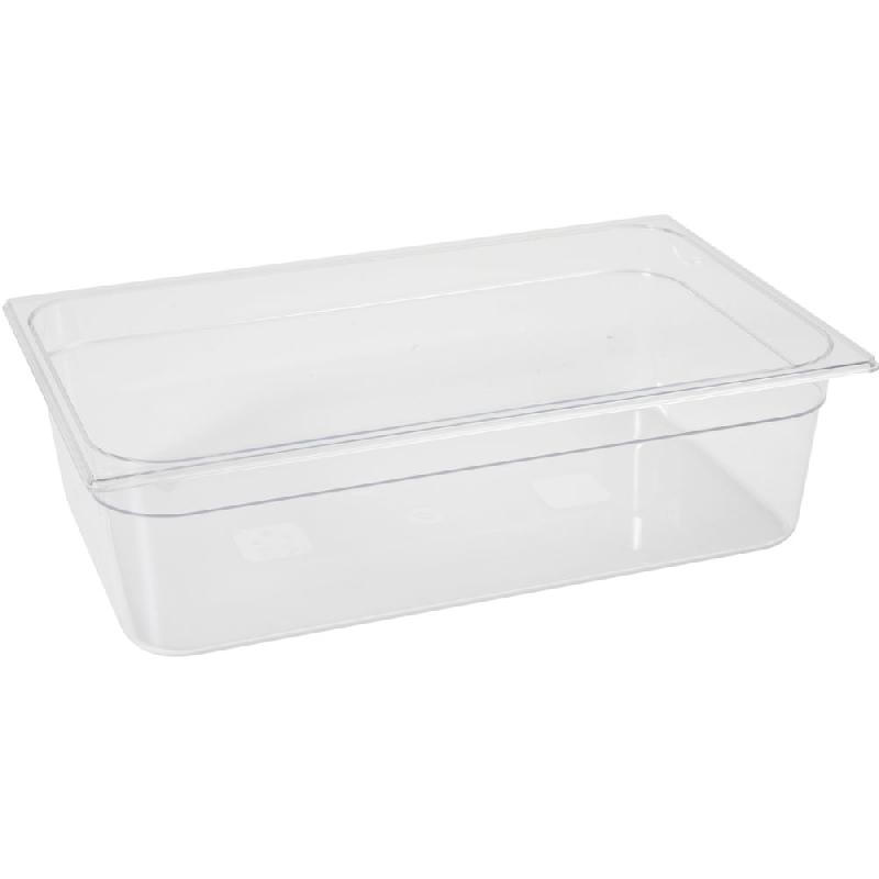 Bac. Gastronorm 2/1 polycarbonate transparent - 861196_0