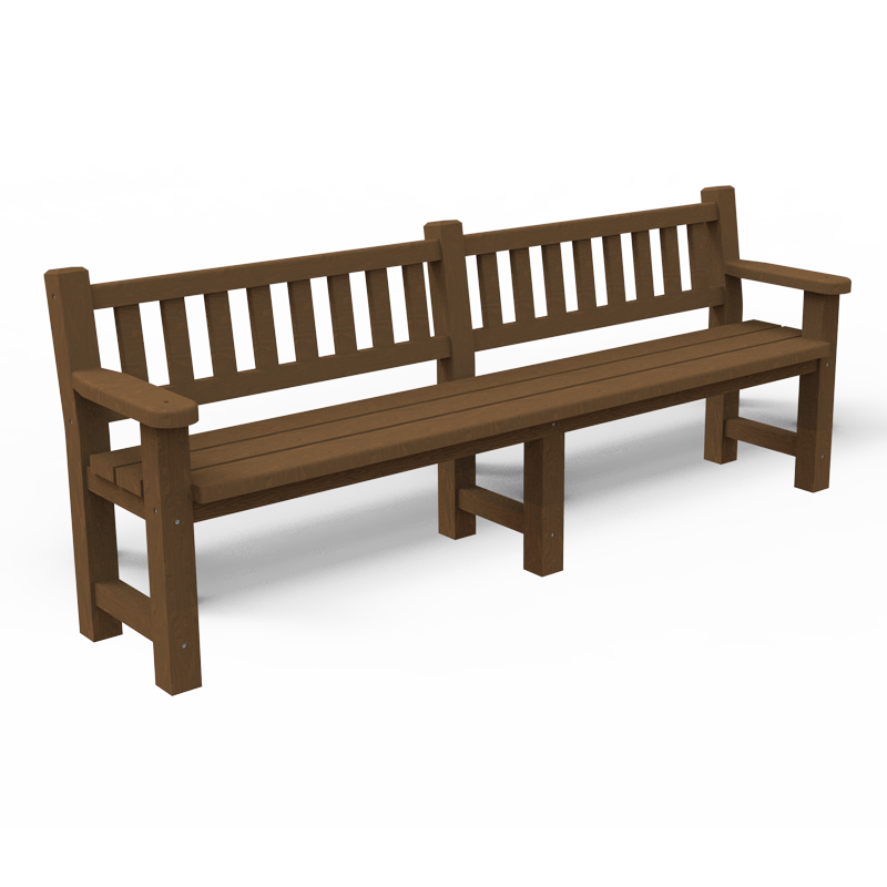 Banc avec accoudoirs GARDEN - L.2425 mm - STD OR-BC-04-24_0