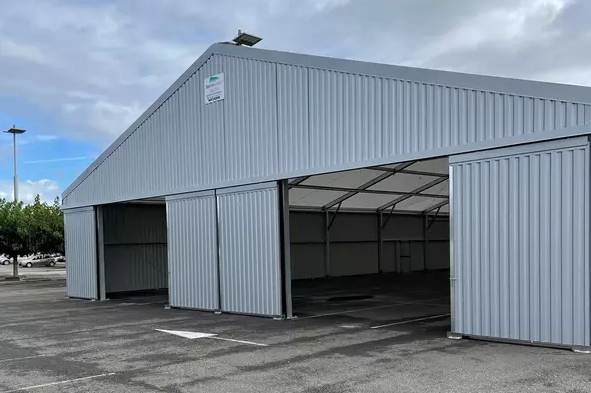 Bâtiment de stockage pour service drive - Neivalu_0