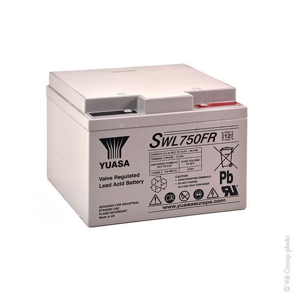 BATTERIE ONDULEUR (UPS) YUASA SWL750FR 12V 25AH M5-F_0