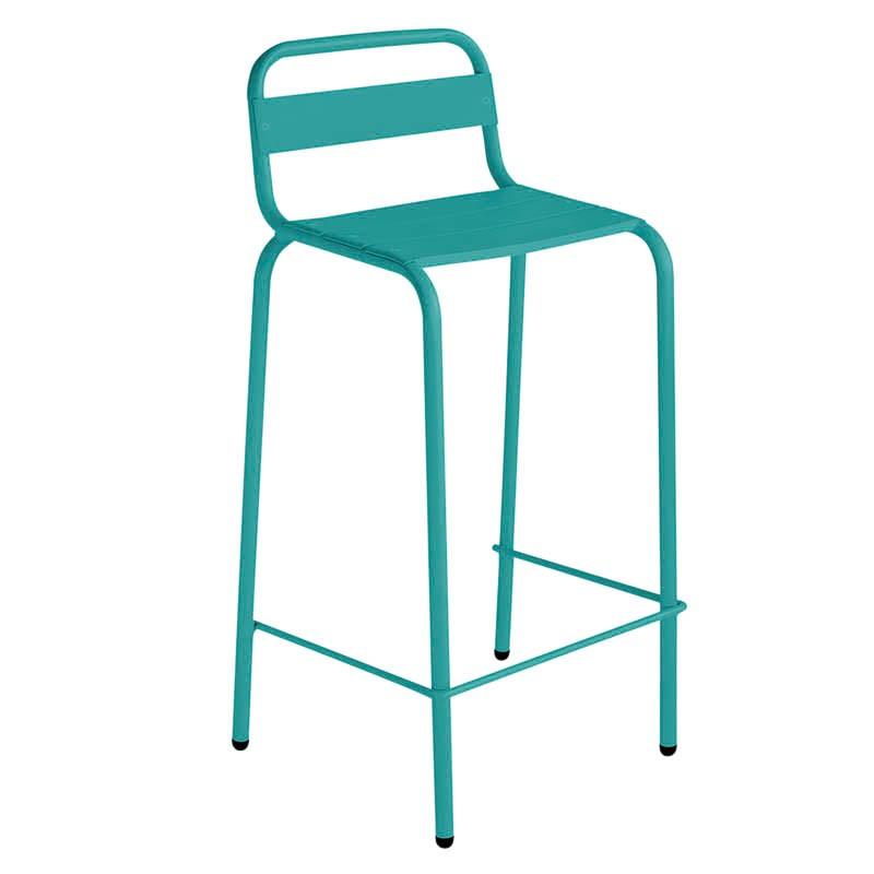 Chaise haute aluminium Avignon - BLEU_0