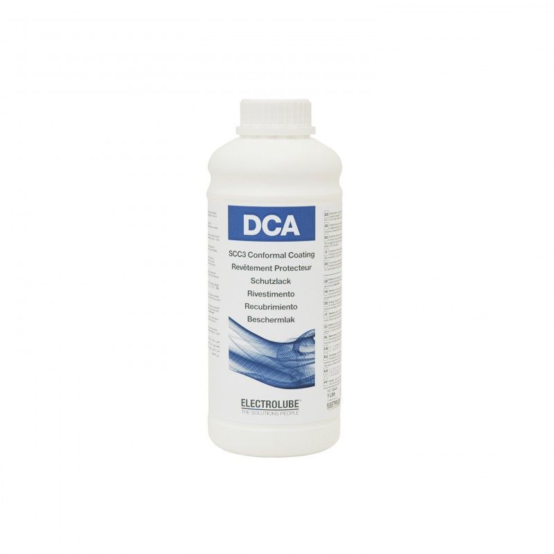 Eldca01l - Vernis silicone de tropicalisation - Samaro SA - Bidon 1 litre - Transparent - Temps de séchage 50-55 min - Homologué UL94 V-0_0