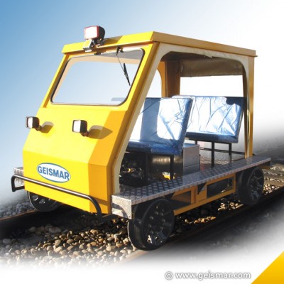 Engins pour infrastructure ferroviaire RH2 - châssis léger 2,5m - moteur essence 11 ch - jusqu'à 45 km/h_0
