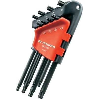 LOT DE CLÉS MÂLES TORX® INTÉRIEUR FACOM 89S.JP8A 8 PIÈCES