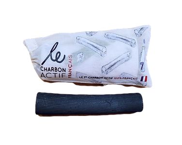 Charbon actif - 100% made in France - Filtration d'eau naturelle - SKU : LCAF_0