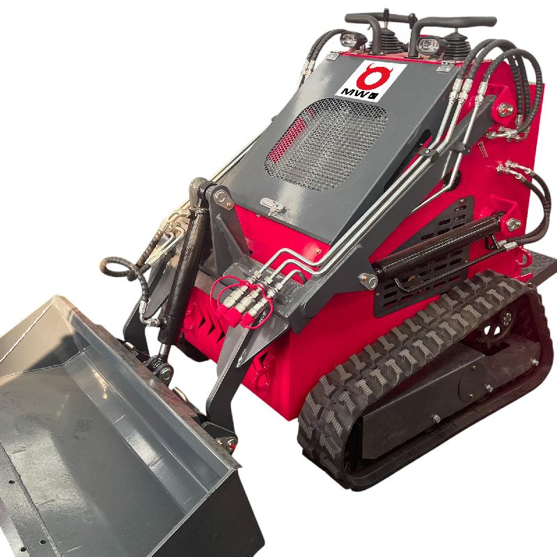 Mini chargeur sur chenilles moteur essence 23ch - 16 kW - Capacité de levage 300 kg - Avec godet MW(T) MLD300R_0