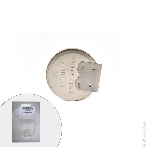 Pile bouton lithium - blister CR2032 MFR RH Renata 3V 225mAh - conditionnement optimal_0