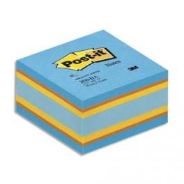 POST-IT BLOC CUBE RELAX LIGHT 7,6 X 7,6 CM 450 FEUILLES.