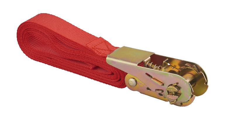 Sangle d'arrimage à cliquet - largeur 25 mm x 5,00 m - polyester - THIRARD_0
