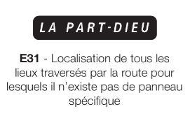 Signalisation de localisation E 31 - panneaux pour lieux traversés par la route_0