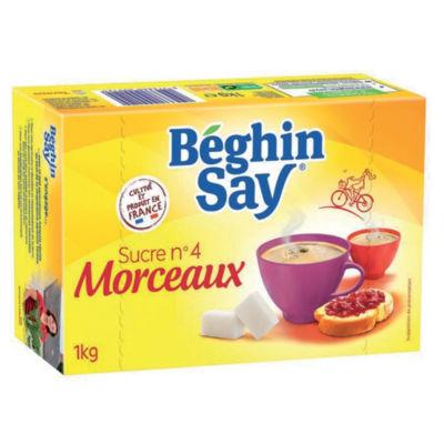 Sucres Béghin Say, en morceaux, boîte de 1 kg_0