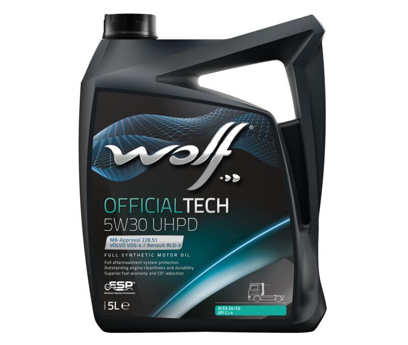 WOLF - HUILE MOTEUR OFFICIALTECH 5W30 UHPD - 5L - 8337635_0