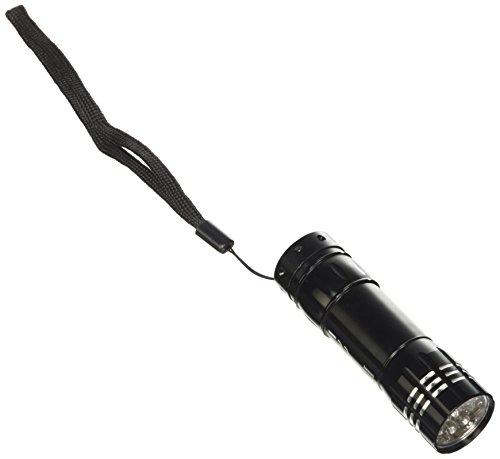 Lampe de poche LED - Basic FL-92 - noire - Hama 136234 avec dragonne_0