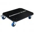 Chariot manuel ACA/Wheel Board - haute résistance avec contreplaqué 20 mm et roulettes bleues 100 mm_0