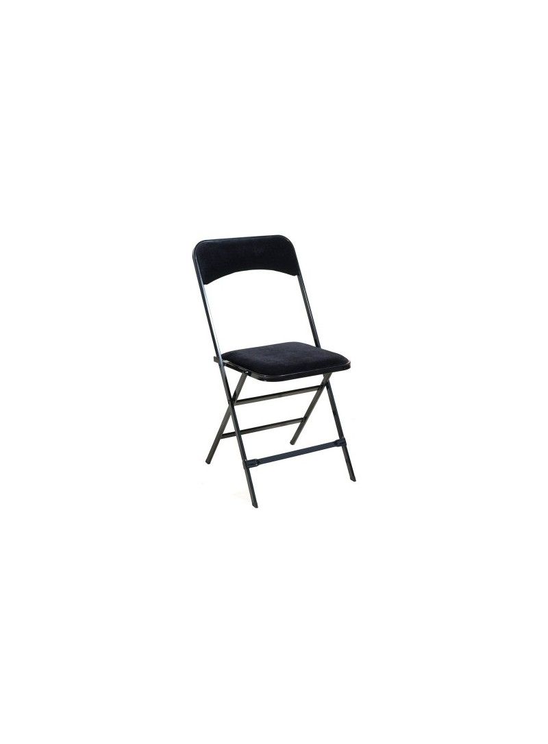 Apolline - chaise pliante - vif furniture - noir/noir_0