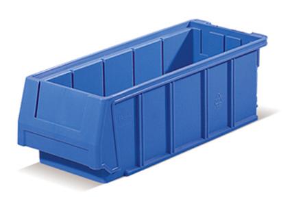 Bac tiroir plastique Multibox - 300x120 mm - Avec porte-étiquette et poignée réglable_0