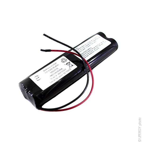 BATTERIE LI-ION 4X 18650 2S2P ST5 7.2V 5.2AH FILS_0