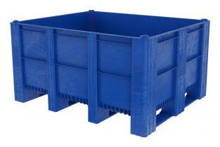Caisse-palette Dolav ACE SW1450 - plastique - 895L - 750kg - pleine ou ajourée, standard ou renforcée_0
