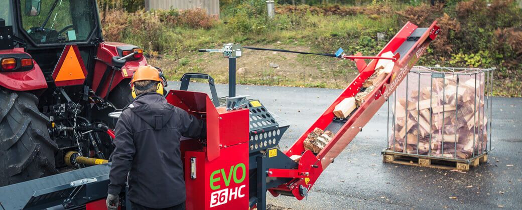 Combiné à bois de chauffage evo - pilkemaster - longueur du bois de chauffage 60 cm - diamètre max de billot 30 et 36 cm_1