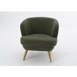 Fauteuil Dagmard vert kaki -   Bois Amadeus 66.5x68 cm - vert 3520071789293_0