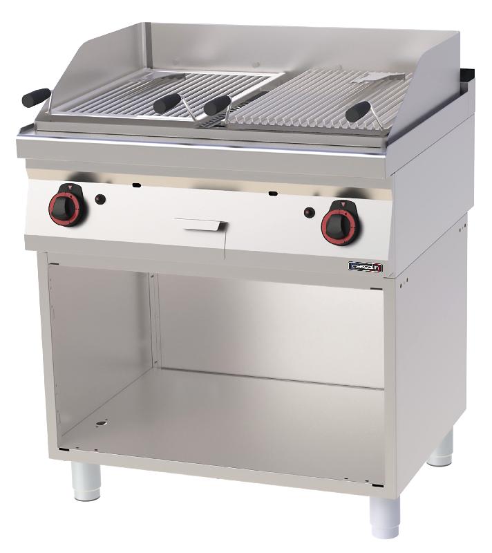 Grill pierre de lave double 80 CASSELIN C7GPLD80S_0