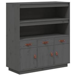 Helloshop26 - Buffet bahut commode armoire meuble de rangement organisateur cuisine salle de séjour salon haut 100 x 40 x 108,5 cm 02_0034222 - 30002_0