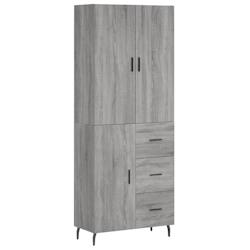 Helloshop26 - Buffet bahut commode armoire meuble de rangement organisateur cuisine salle de séjour salon haut sonoma 69,5 x 34 x 02_0035413 - 300021_0