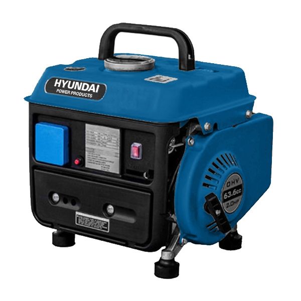 HG800-B Groupe électrogène portable - Hyundai Power by Builder - 700W max, 650W nominal - Moteur 2 temps, compact et robuste_0