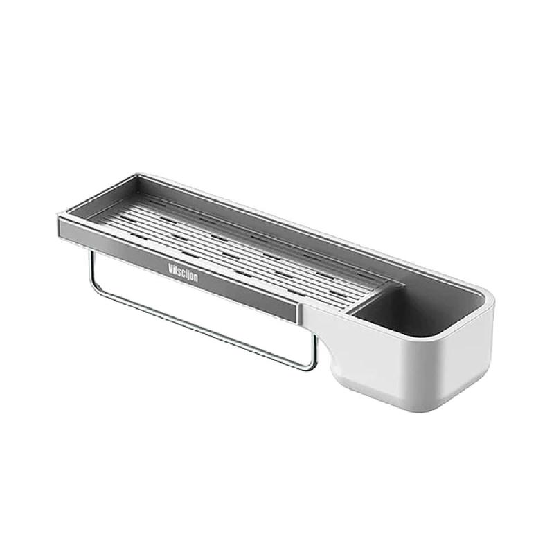 Joybos - Étagère Organisatrice pour Douche - blanc plastique polypropylène JOB238_0