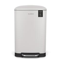 Les Collectors N°528 - Poubelle à pédale 20L, white edition - blanc Acier inoxydable 18/8 N528_0