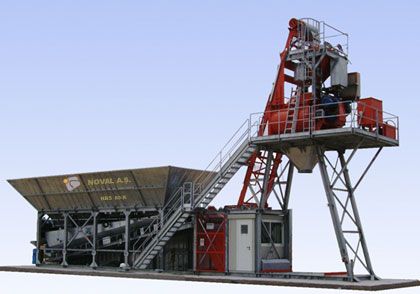NBS 60-K Centrale à béton - Noval - capacité de 60 m3/h_0