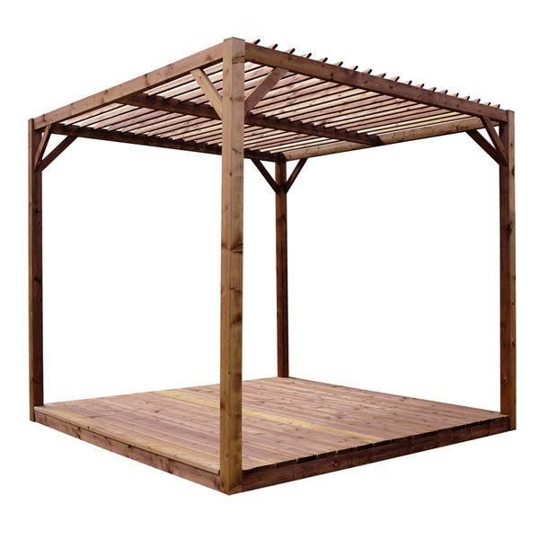 PERGOLA EN BOIS CUBIK