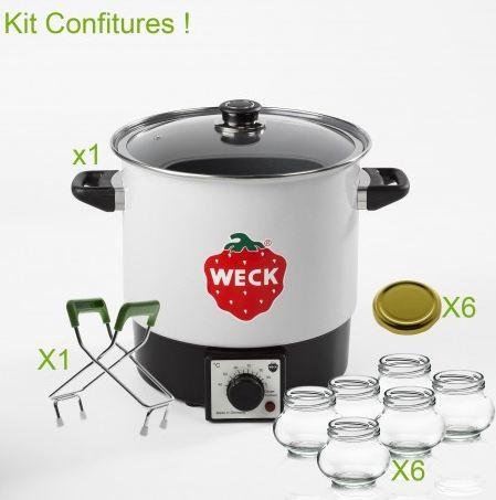 PETIT KIT CONFITURES WECK®, TOUT LE MATÉRIEL POUR FAIRE VOS CONFITURES MAISON_0