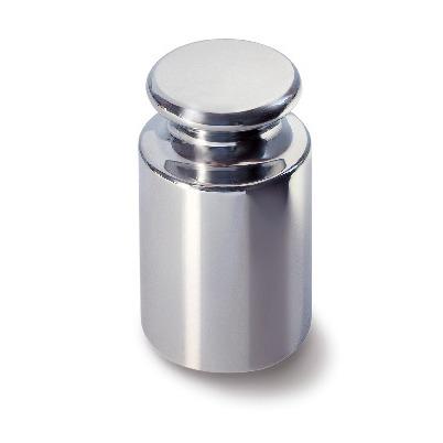 Poids individuel en inox poli - Forme bouton - Classe F1 - Conforme OIML F1_0