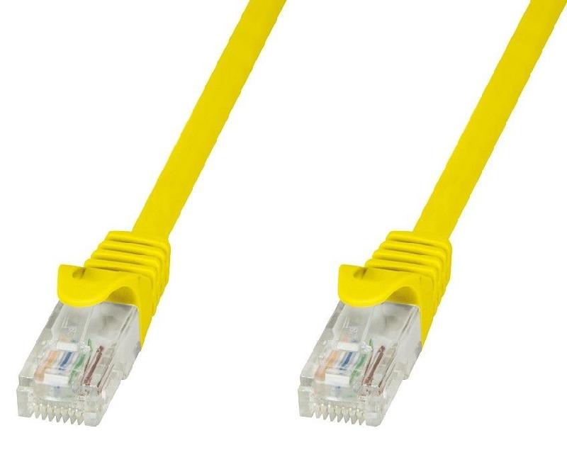 TECHLY ICOC U6-6U-003-YET - Câble réseau 0,3 m Cat6 U/UTP RJ-45 mâle/mâle - Jaune_0