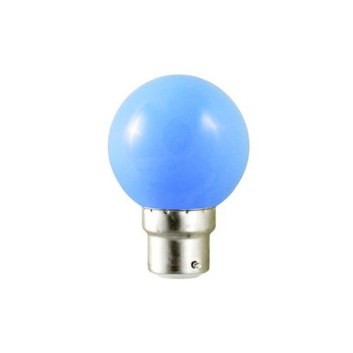 Ampoule led 0.8  watt bulb b22 bleue_0