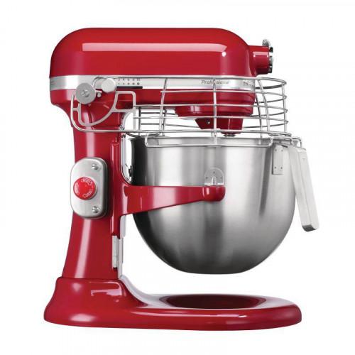 BATTEUR PROFESSIONNEL ROUGE EMPIRE 6,9 L AVEC GRILLE DE PROTECTION KITCHENAID