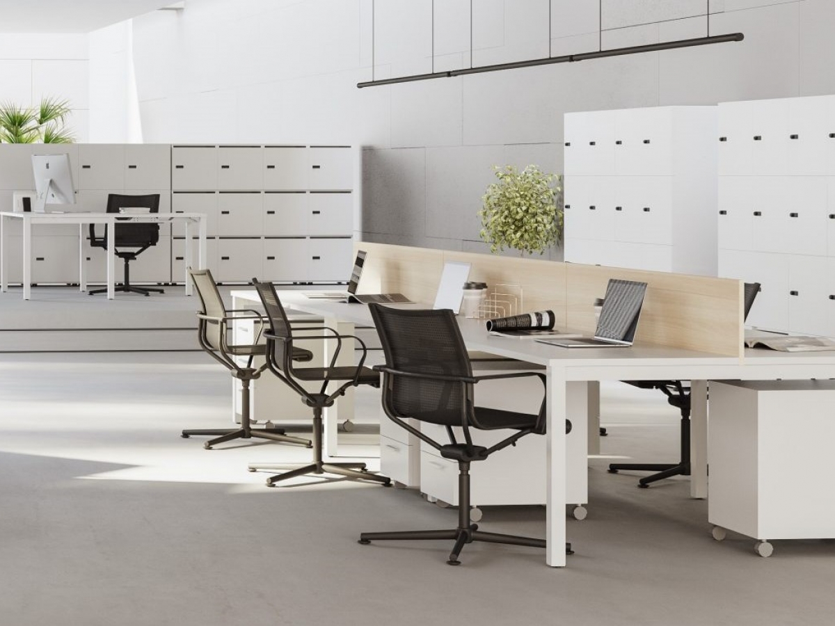 Bureau open space série modulable et évolutif - NOVA PLUS_0
