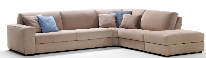 Canapé d'angle modulable Riviéra - Design contemporain, matières au choix, dimensions personnalisables_0