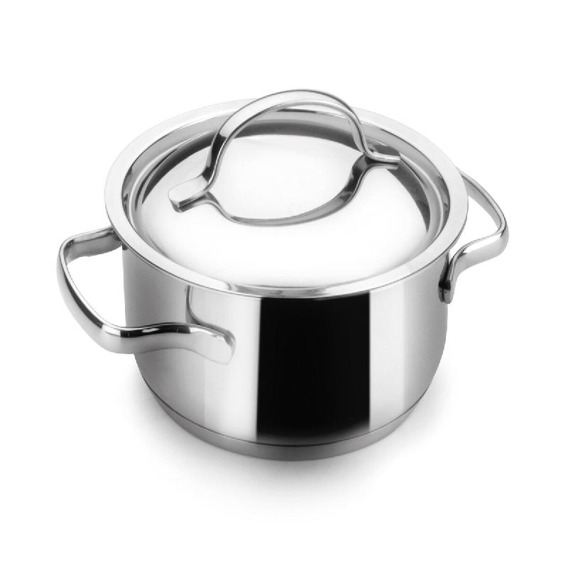 Casserole avec couvercle Basic 24 CM de Lacor - Acier inoxydable 18/10 32024_0